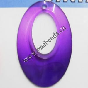 Resin Pandent33x53mm Hollow Flat Oval ,Sold by bag