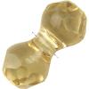 Resin Beads, Imitation Swarovski Crystal，11x5mm,Sold by Bag