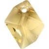 Resin Beads, Imitation Swarovski Crystal，14x12x6mm,Sold by Bag