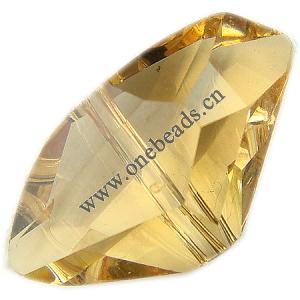Resin Beads, Imitation Swarovski Crystal，Nugget,23x13x8mm,Sold by Bag