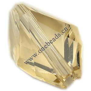 Resin Beads, Imitation Swarovski Crystal Nugget 12x7mm Sold by Bag