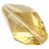 Resin Beads, Imitation Swarovski Crystal Nugget 16x9mm Sold by Bag
