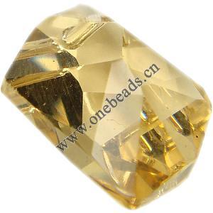 Resin Beads, Imitation Swarovski Crystal Nugget 13x24x6mm Sold by Bag