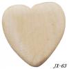  Wood Beads Heart 43x42mm Sold by bag