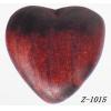 Wood Beads Heart Wood Pendant 38x38mm Sold by bag