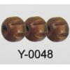 Wood Beads Fluted round 8mm Sold by bag