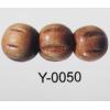 Wood Beads Fluted tube 9x8mm Sold by bag