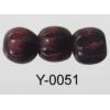 Wood Beads Fluted tube 10x8mm Sold by bag