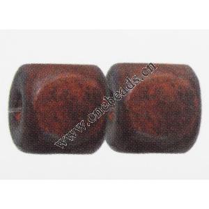 Wood Beads Square 10x10mm Sold per kg 