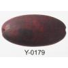 Wood Beads Flat oval 36x18mm Sold by bag