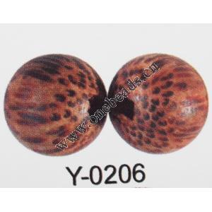 Wood Beads  Round 12mm Sold by bag