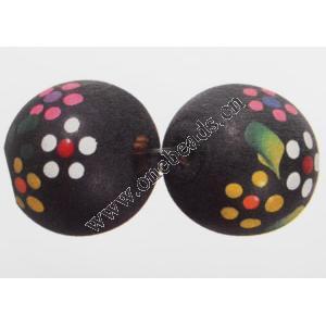 Wood Beads Round 20mm Sold by bag