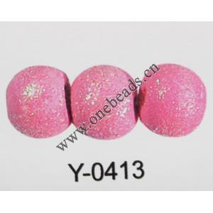 Wood Beads Flat Round 9x10mm Sold by bag