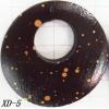 Wood Beads Go-gos 45x45mm Sold per pkg of 1000