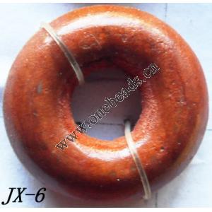 Wood Beads Donut OD=19mm ID=5.5mm Sold by bag