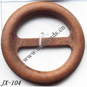 Wood Button 51mm Sold by bag