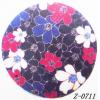 Wood Pendant Flat Round painted 45mm Sold by bag