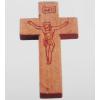 Wood pendant Cross 24x38mm Sold by bag