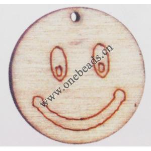 Wood pendant Cross 22mm Sold by bag