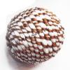 Woven Beads  Round  16mm Hole:3mm  Sold by bag