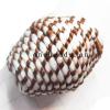 Woven Beads  Bicone  16x20mm Hole:3mm  Sold by bag