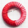 Woven Beads Donut 30mm 7mm thick Sold by bag