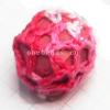 Wool Crochet Acrylic Beads 15x17mm Hole:2mm Sold by bag