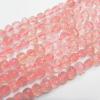Rose quartz Beads 10x8mm Sold per 16-inch strand