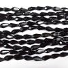 Black Stone Beads Faceted Teardrop 7x10mm Sold per 16-inch strand