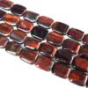  Gemstone Beads Strands, Red Tiger Eye Rectangular 15x20mm, Sold per 16-inch strand