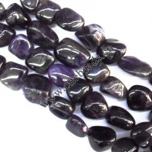 Bead,Amethyst(natural), Nugget 15x18-17x22mm, Sold per 16-inch strand