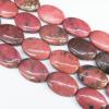 Bead Rhodochrosite(Natural) Flat Oval 20x30mm Sold per 16-inch strand