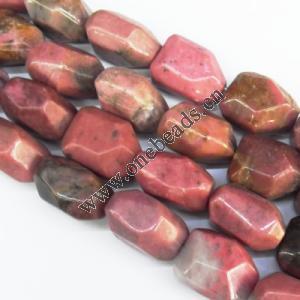 Bead Rhodochrosite(Natural) Nugget 15x20mm Sold per 16-inch strand