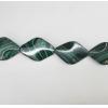 Malachite Beads Diamond 22x31mm Sold per 16-inch strand