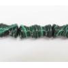 Malachite Beads Bamboo 14x9mm Sold per 16-inch strand