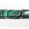 Malachite Beads Prism 12x11mm Sold per 16-inch strand