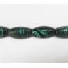 Malachite Beads Drum 12x20mm Sold per 16-inch strand