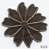 Iron Pendant/Drops Pb-free Flower 58mm Sold by PC