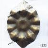 Iron Pendant/Drops Pb-free Horse eye 50x74mm Sold by PC
