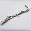 Jewelry Finding Bookmark, Zinc Alloy Lead-free 124x28mm, Sold by Bag