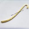 Jewelry Finding Bookmark, Zinc Alloy Nickel-free&Lead-free 86x14x2mm, Sold by Bag