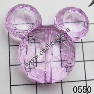 Acrylic Beads 38x34mm Hole:2mm Sold by kg