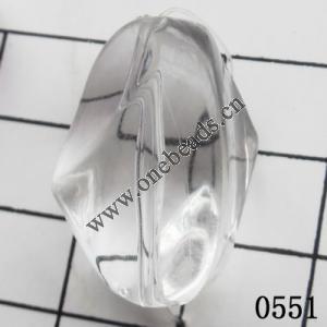 Acrylic Beads 25x21mm Hole:1.2mm Sold by kg