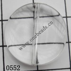 Coin Acrylic Beads 21mm Hole:1mm Sold by kg