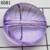 Flat Round Acrylic Beads 19mm Hole:1mm Sold by kg