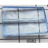 Rectangle Acrylic Beads 16x25mm Hole:1mm Sold by kg
