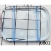 Rectangle Acrylic Beads 32x45mm Hole:1mm Sold by kg