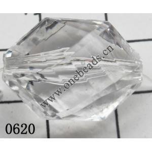 Acrylic Beads 16x22mm Hole:1mm Sold by kg