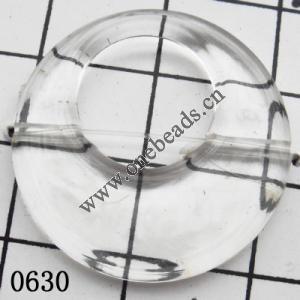 Donut Acrylic Beads 26mm Hole:1mm Sold by kg