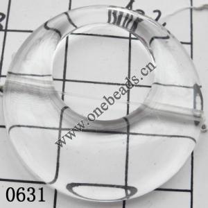 Donut Acrylic Beads 34mm Hole:1mm Sold by kg